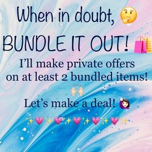Bundle, Bundle, Bundle!!